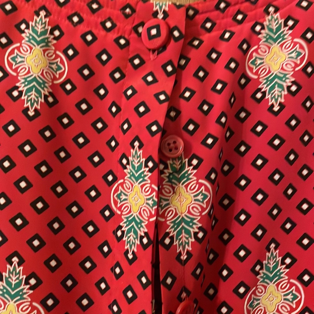 Evan Picone vintage Beautiful festive 3 piece skirt set. (Mlb) - Picture 5 of 16